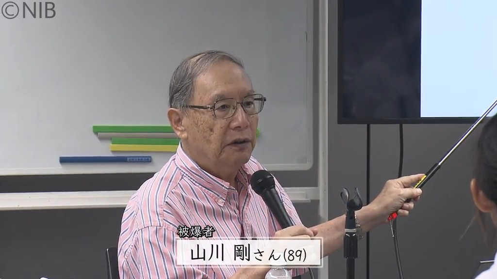 元教師89歳被爆者の決意「息が続く限り核兵器廃絶求める」被爆80年