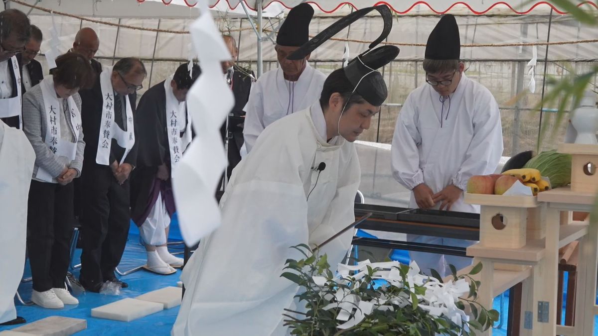 「新嘗祭」への献上米を大村市で生産　30年ぶりに水田清めイネの種巻く儀式行われる《長崎》