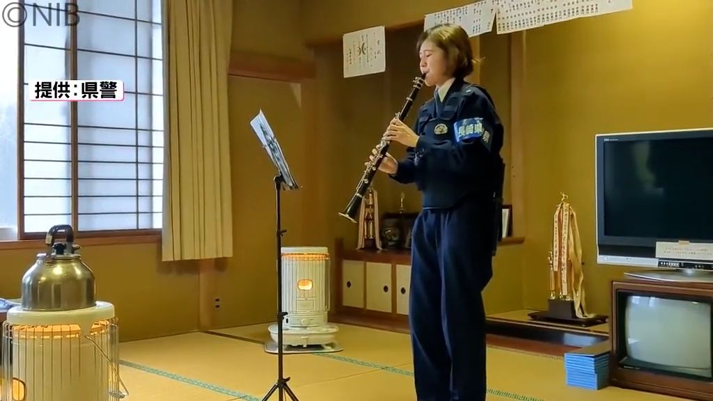 「苦しみを和らげられれば」女性警察官が”音楽”で能登の被災者の心に寄り添う《長崎》