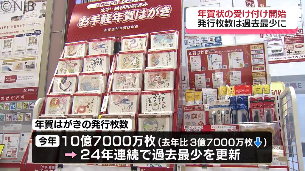 年賀状 受付 終了！ Only 85 yen per card] New Year's postcards 