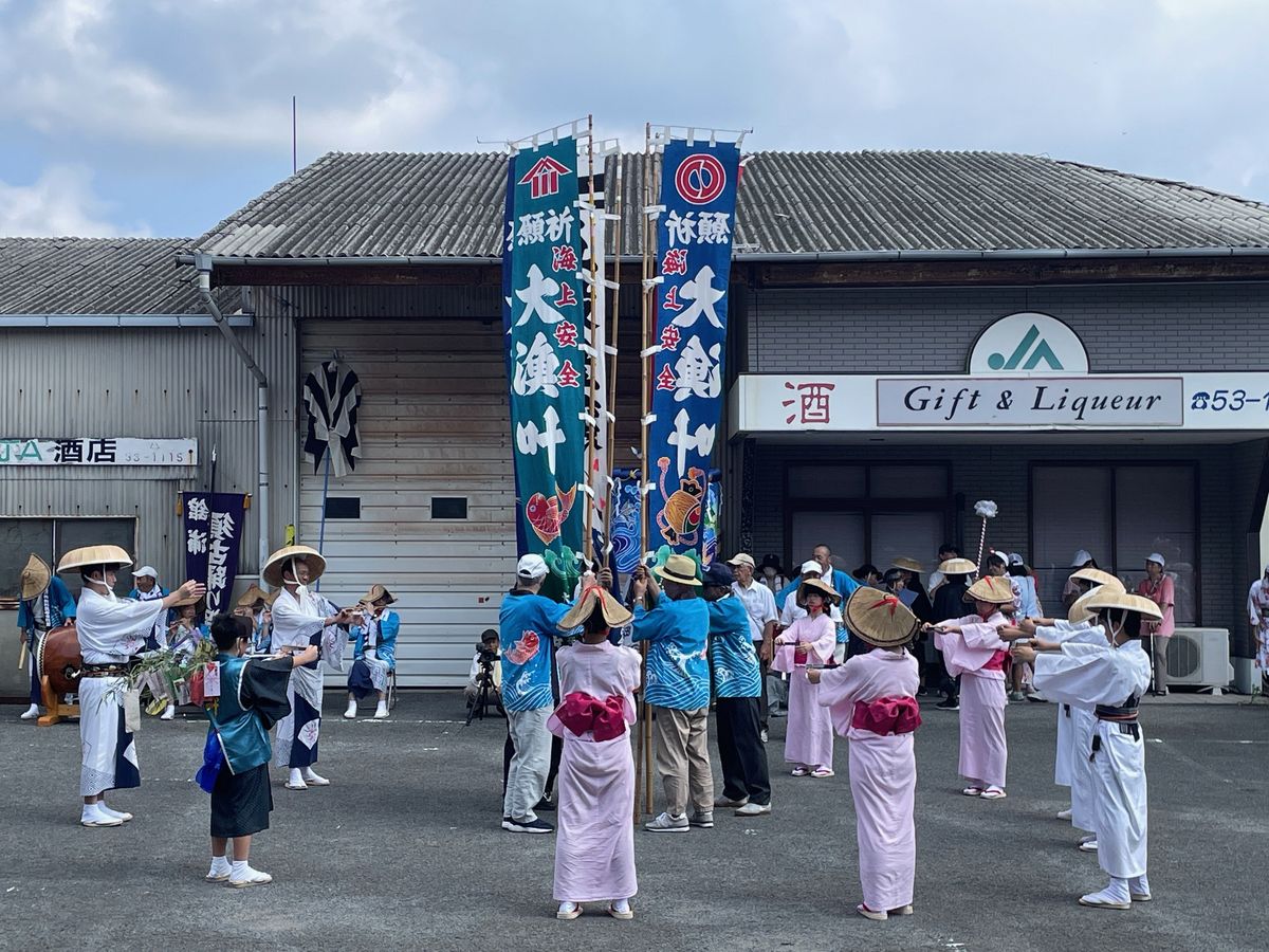 世代を超えて参加と評価「平戸市生月町 舘浦の須古踊」県無形民俗文化