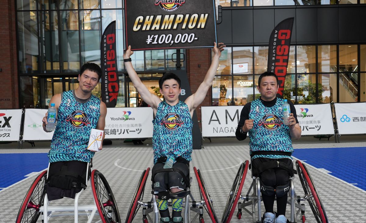 鳥海選手も出場!車いすバスケットボール 3人制の公式戦「Push Up」九州初開催《長崎》