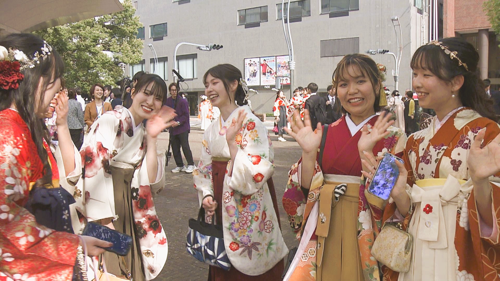 長崎大学の卒業式「大学で得た知識や経験はかけがえのない財産」約3割