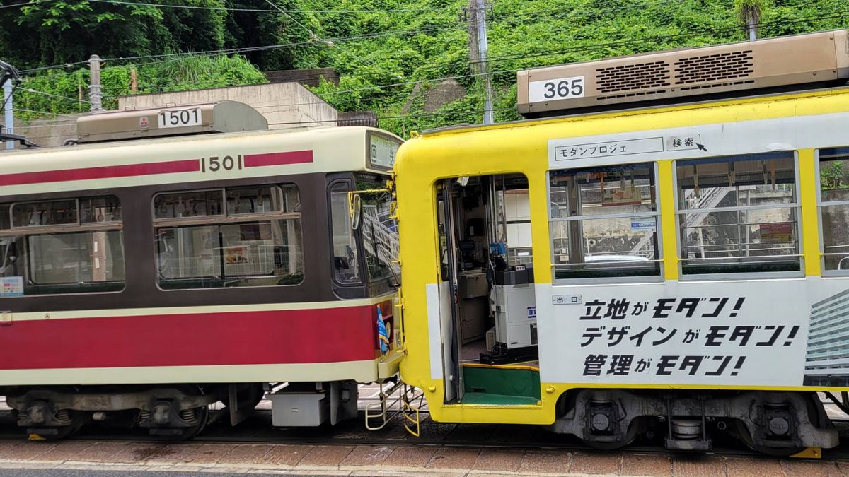 長崎市で路面電車同士の事故　ケガ人なし《長崎》