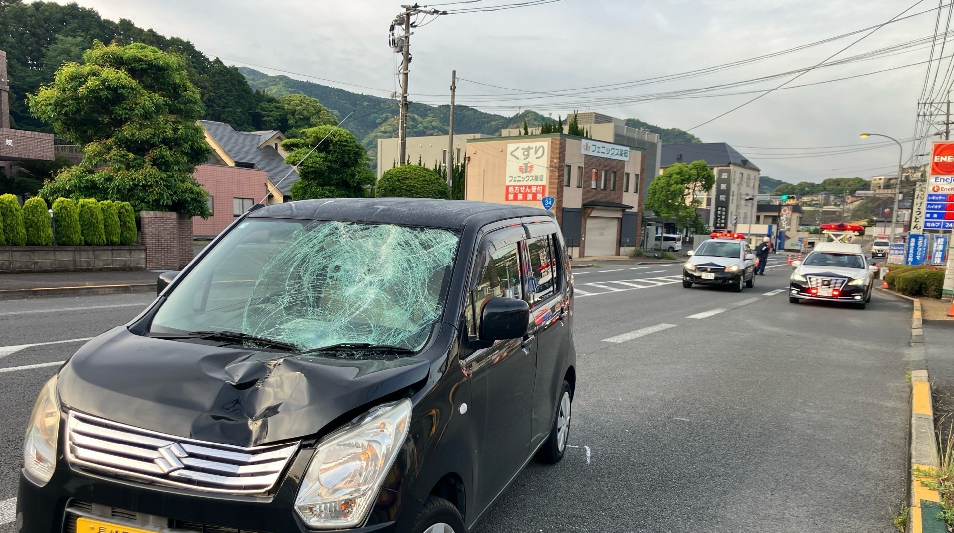 速報】長崎市中里町の国道で車と歩行者が衝突《長崎》（2026年5月10日