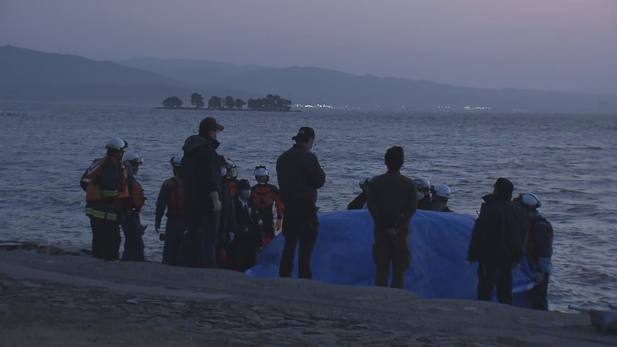 【速報】宍道湖で1人を救助　容体は不明　「黒いものが浮いている」と通報　島根県松江市