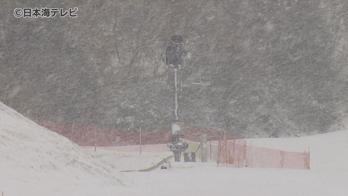 スキー場にとっては待ちに待った寒波　オープン日を前に最後の準備　「まさか最高のオープンになるとは」　島根県飯南町