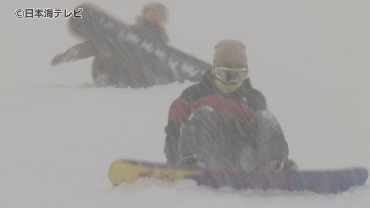 スキー場に「恵みの雪」　暖冬の影響で客は去年の3割ほど　ゲレンデエリア拡大など今後の安定した営業に期待　鳥取県西伯郡
