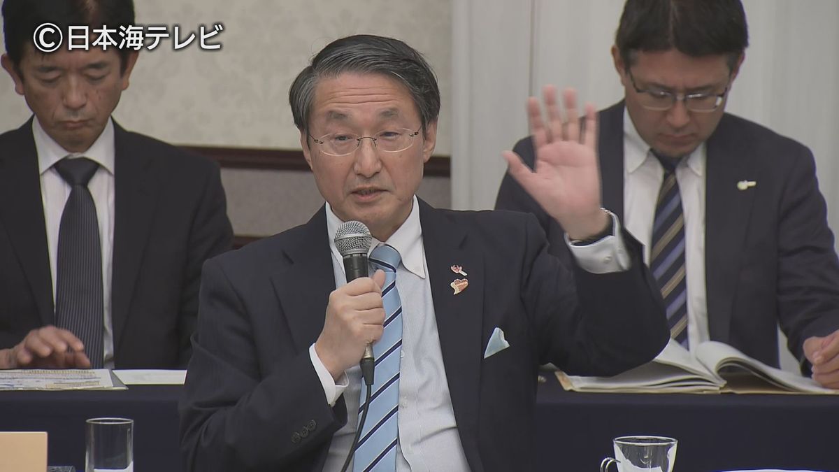 「旧希望の党の関係者の工作はフェイク」 鳥取県の平井知事が怒り露わ 「103万円の壁」めぐる発言を否定 中国地方知事会の席で
