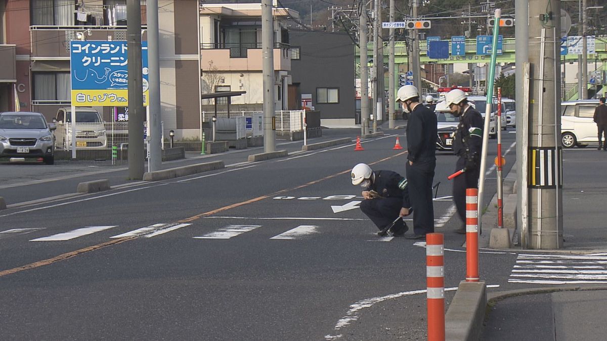3月31日　鳥取市の事故現場