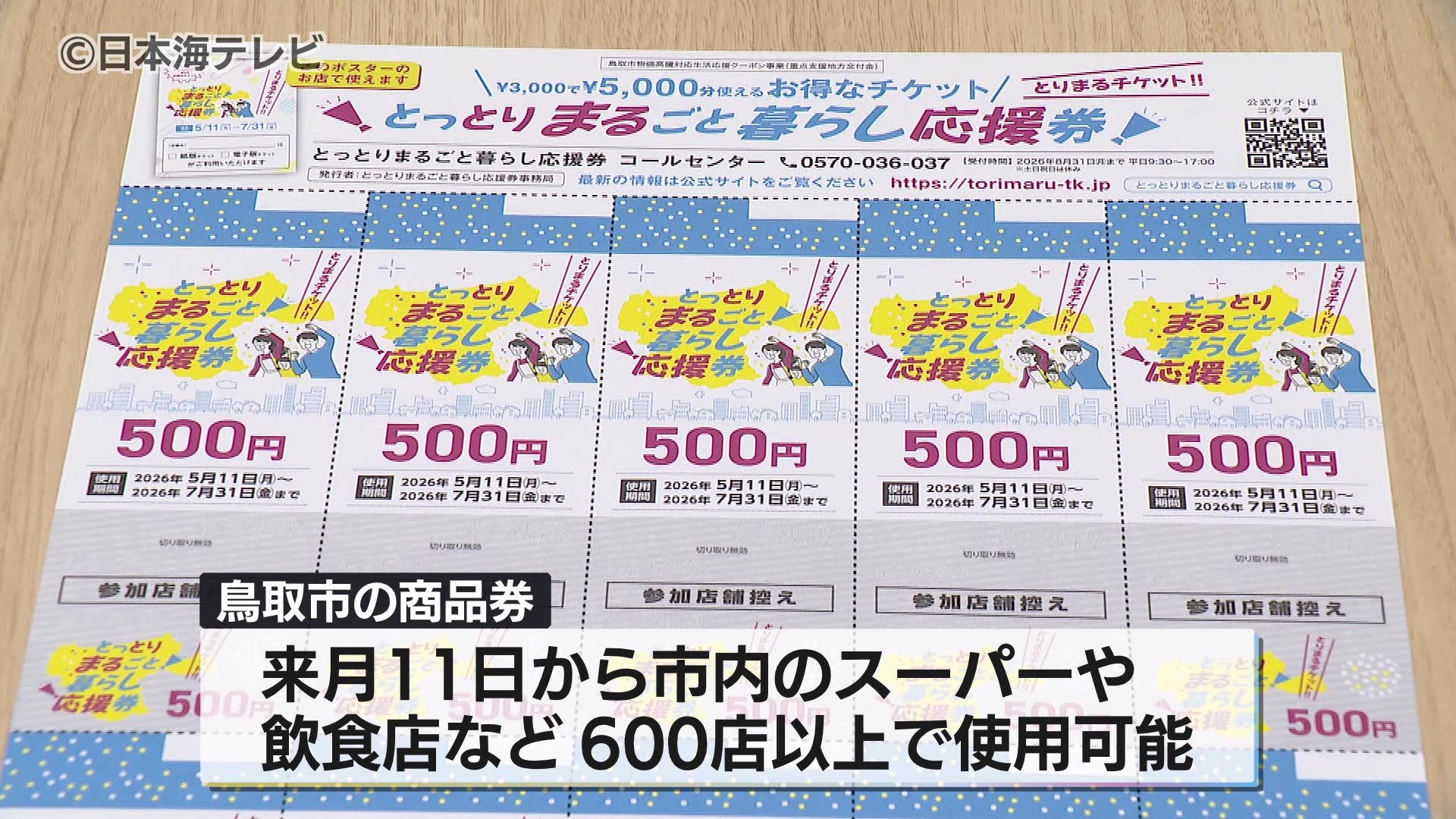 鳥取市のプレミアム付き商品券 販売開始 朝から各地で大行列に 鳥取県
