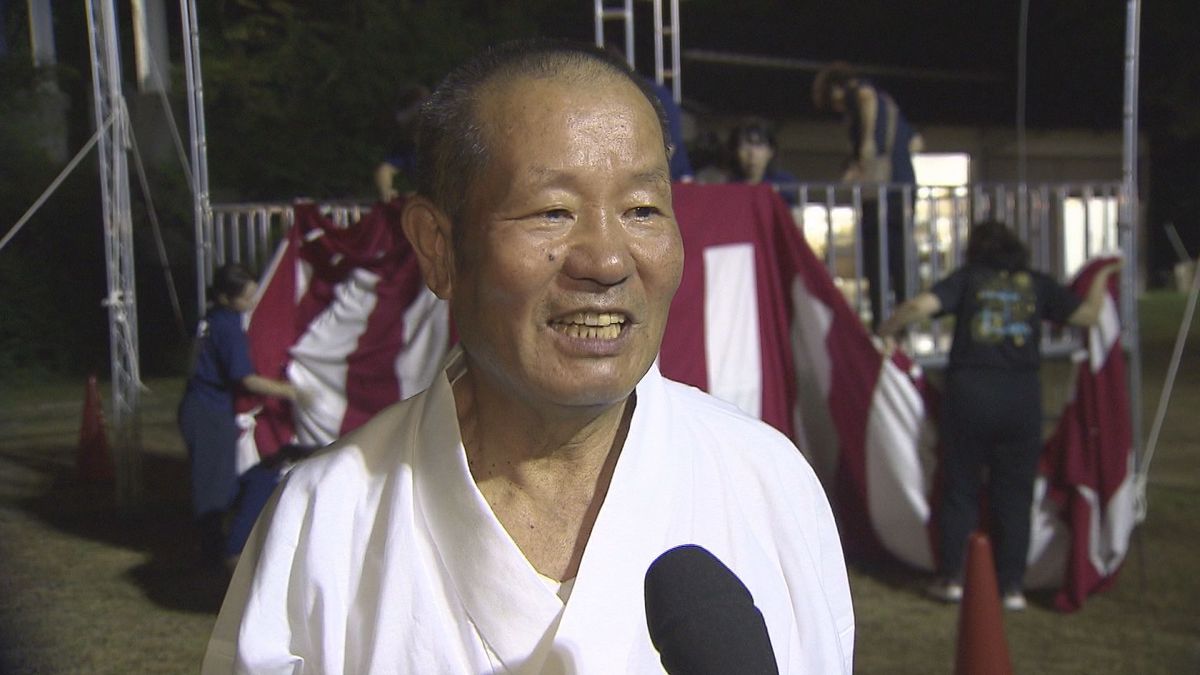 こだいぢ踊り保存会　見山 收 会長