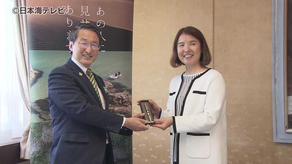 ツアー旅行に小学校との交流など組み込み　シンガポールの旅行会社が鳥取県知事と面談