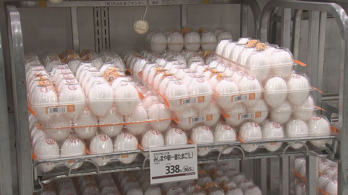 エッグショック再び？　食卓に欠かせない卵が高騰　店頭価格が1.5倍のスーパーも　特売日を設けるなどして対策　島根県松江市