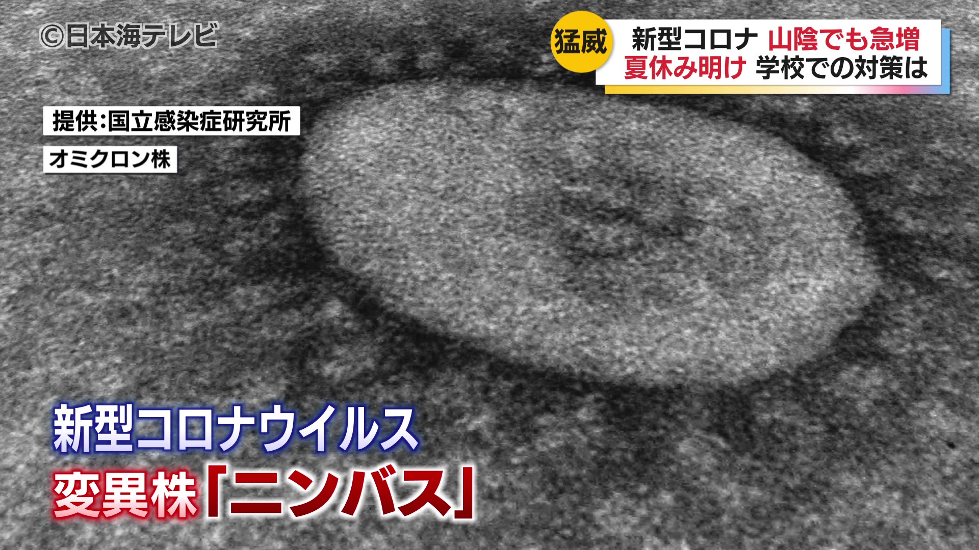 休みが明け新学期迎える中でコロナ流行の兆し 増加傾向にある変異株