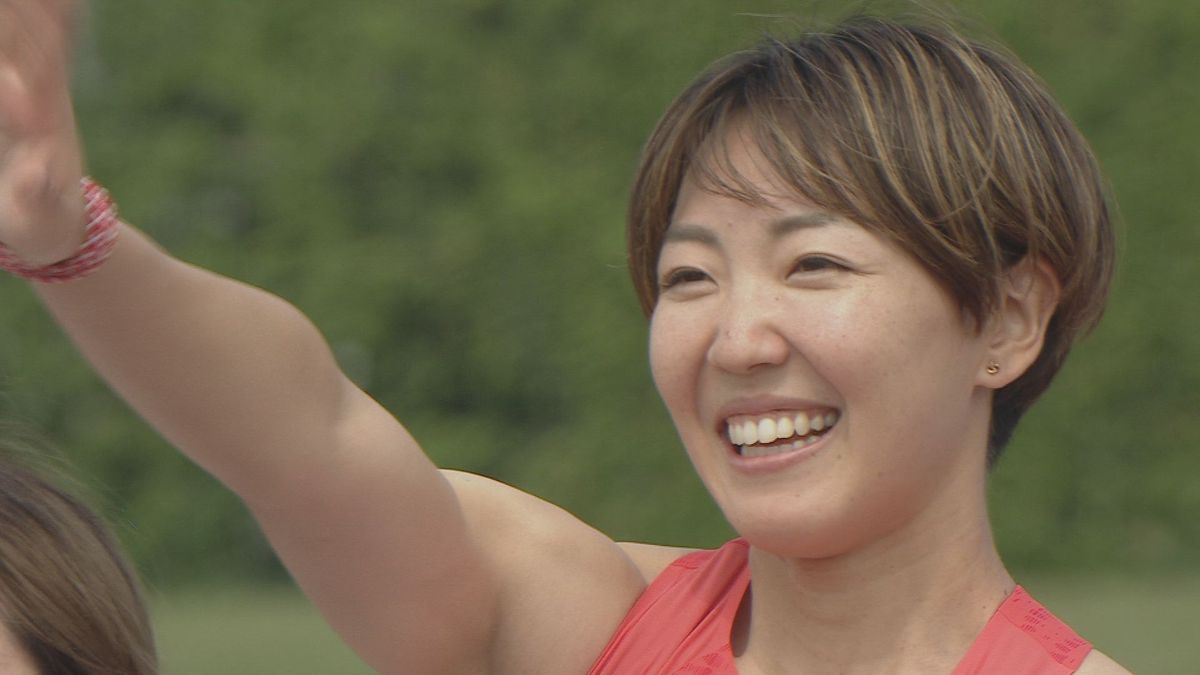 布勢スプリント 女子100mハードル寺田明日香選手が12秒85で優勝 追い風参考ながらも好走 鳥取県鳥取市
