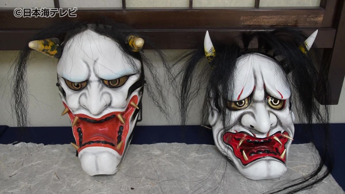 伝統芸能「石見神楽」の面や人形など和紙にまつわる作品展　島根県浜田市