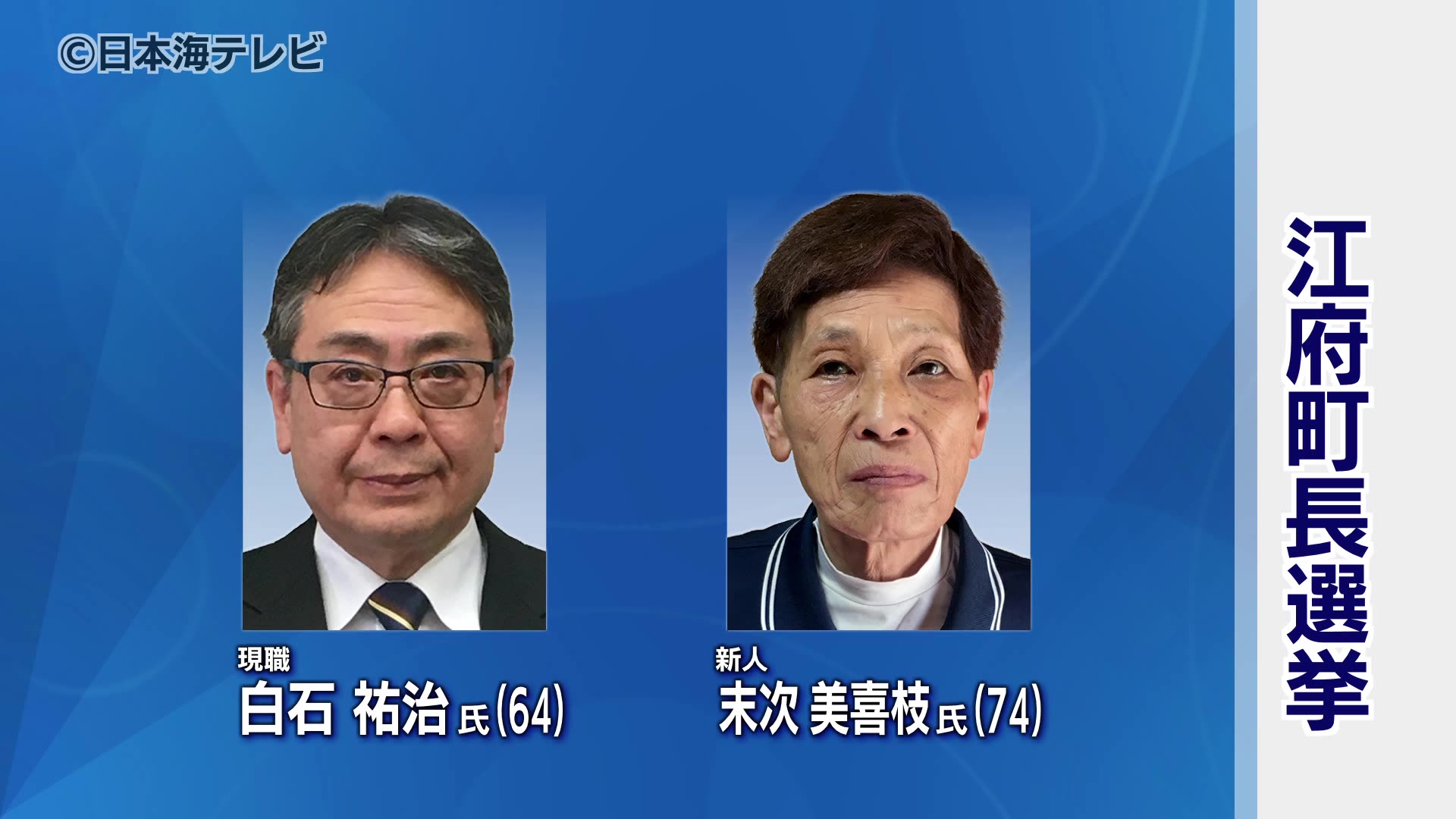 全国初の「オンライン立ち会い」実施へ 現職と新人が立候補 鳥取県江府町長選挙・告示（2024年7月15日掲載）｜日本海テレビNEWS NNN