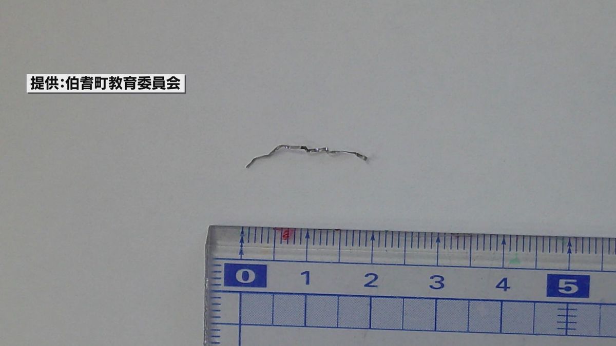 小学校の給食に異物混入 みそ汁に金属たわし繊維の切れ端状のもの 児童がすぐに吐き出す 鳥取県伯耆町