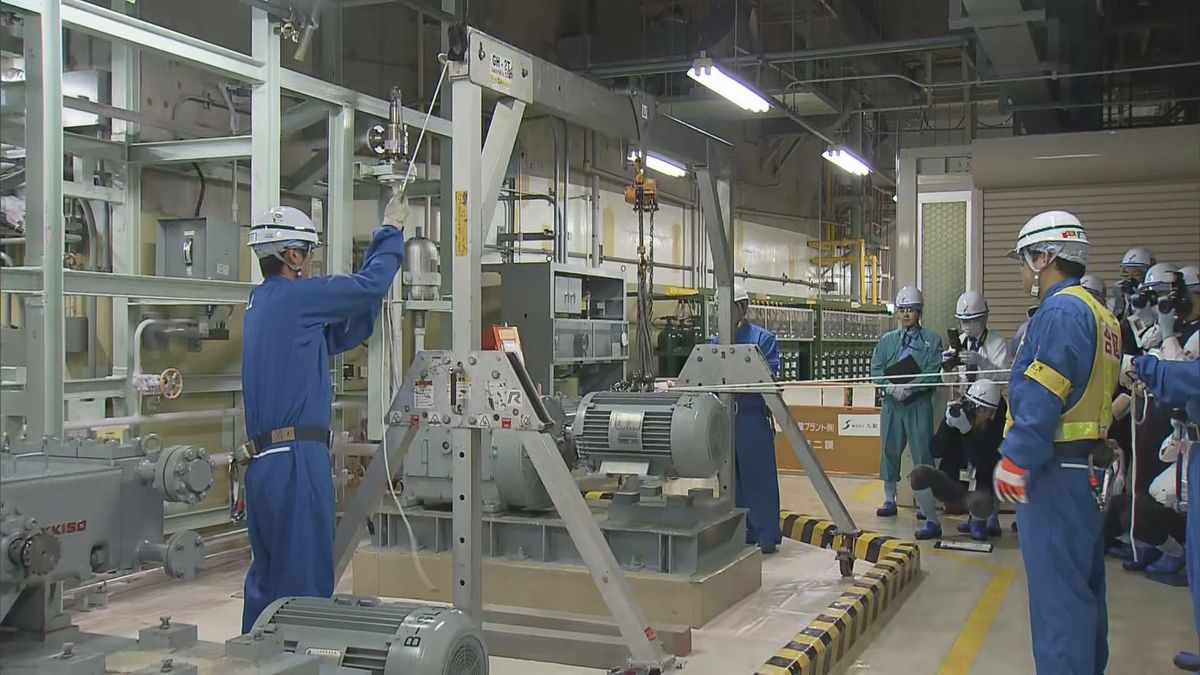 島根原発1号機の廃炉計画　第2段階にあたる放射線管理区域での解体・撤去作業を公開　廃炉は2049年度の完了目指す　島根県