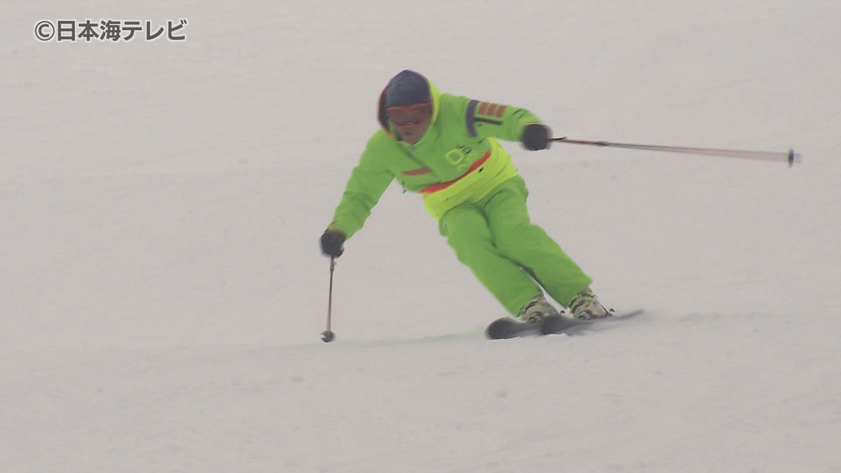「雪質が最高」　中国地方最高峰の大山にあるスキー場　新雪でシーズンのスタート　鳥取県・島根県