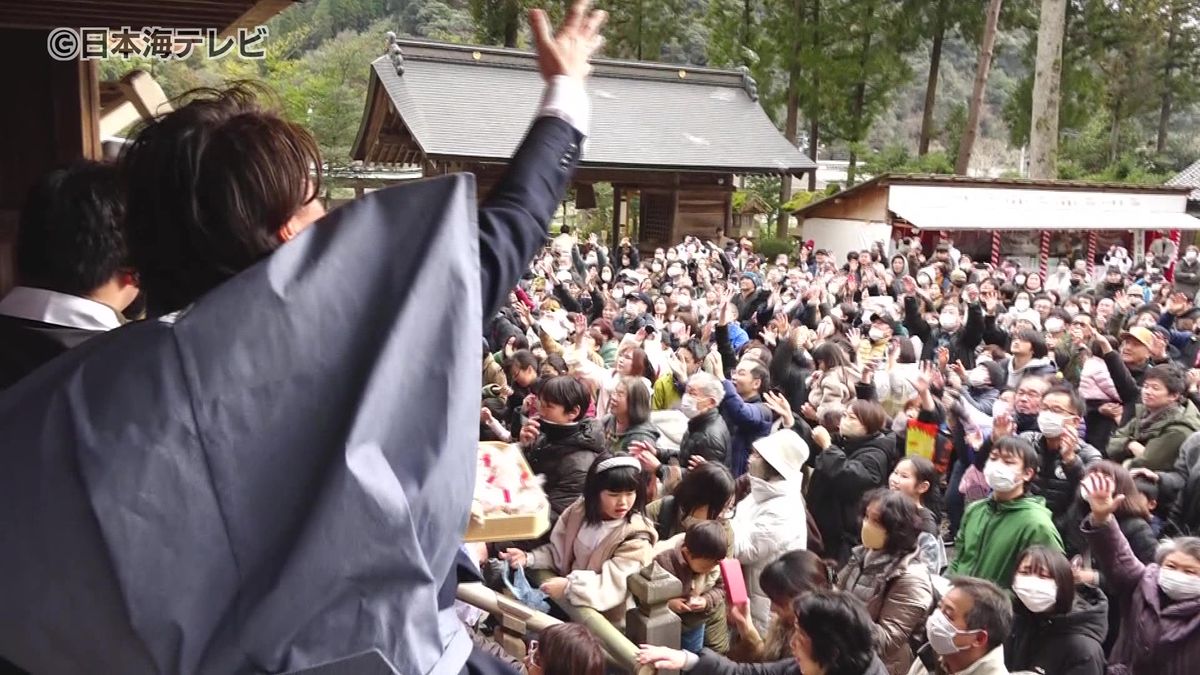 きょうは節分 松江市で節分祭 無病息災を願う