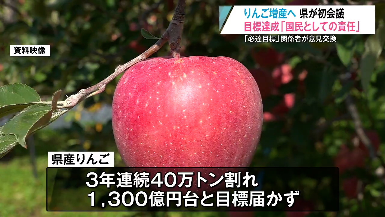 青森県産りんご40万トン以上は「必達目標」 初開催の青森りんご総合