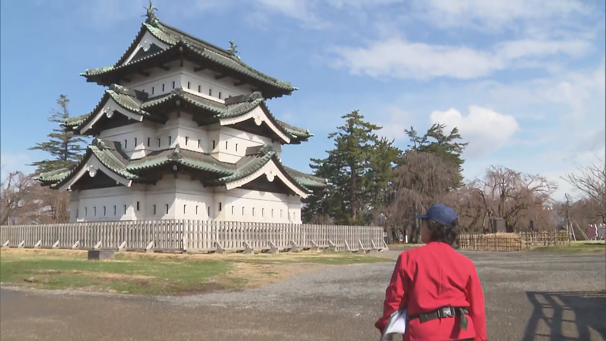 弘前公園 16日現在の開花状況(弘前市発表)