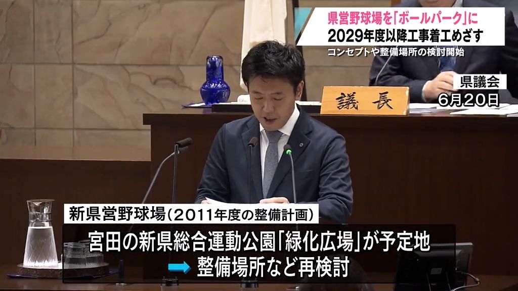 にぎわいや交流の拠点　県営「ボールパーク」初の検討会議　2029年度以降工事着工へ　青森市