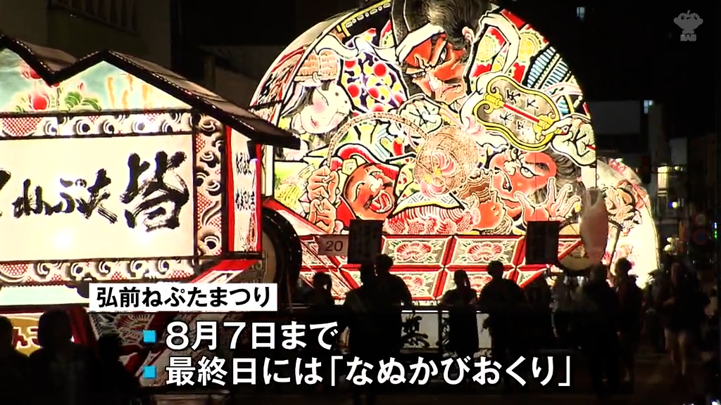 勇壮な武者絵 観客を魅了 弘前ねぷたまつり開幕（2025年8月1日掲載