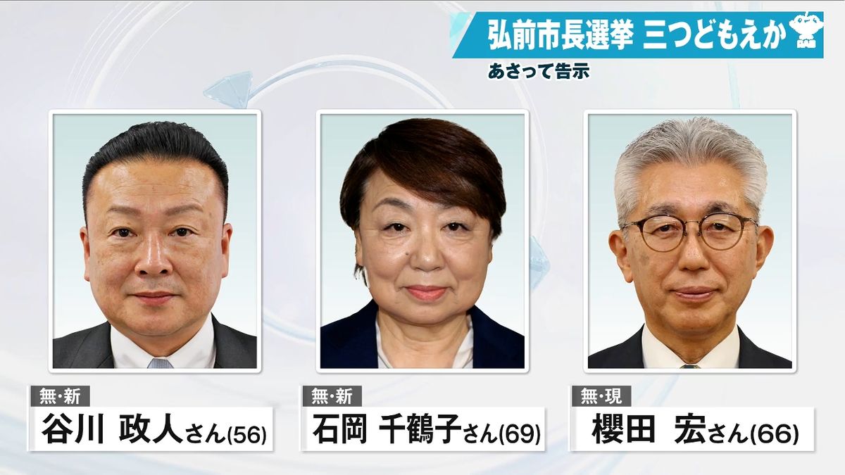 弘前 市長 選挙