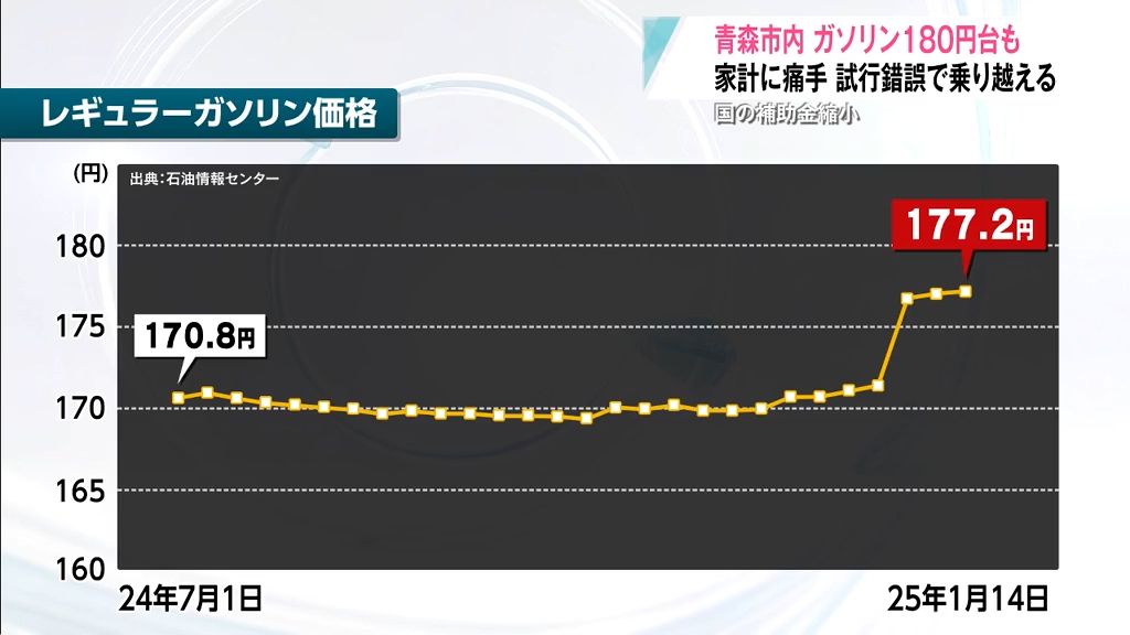 「ポイ活」や「細かく入れる」など負担軽減の工夫さまざま…ガソリン値上げ“183円”に