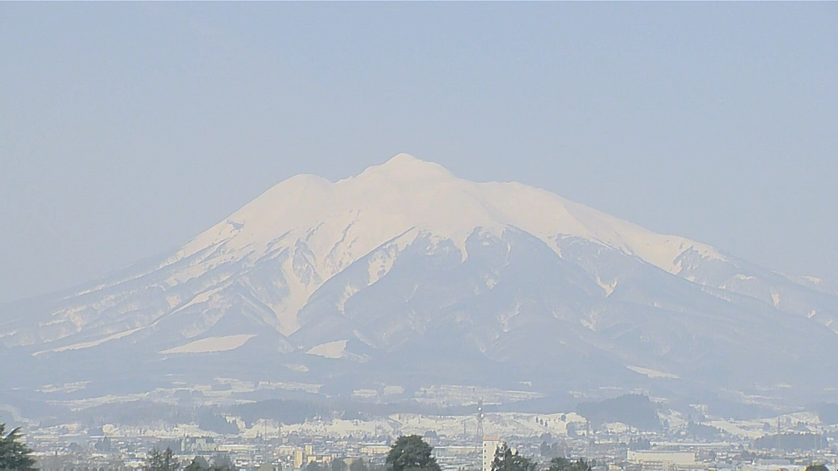 岩木山（3月12日午前　青森県弘前市）