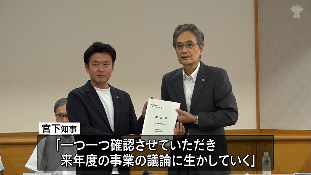 来年度事業　１９政策を知事に提言　青森ならではの魅力の発信やDXなどで所得向上に図ること　医療・介護サービスの充実することなど　県総合計画審議会