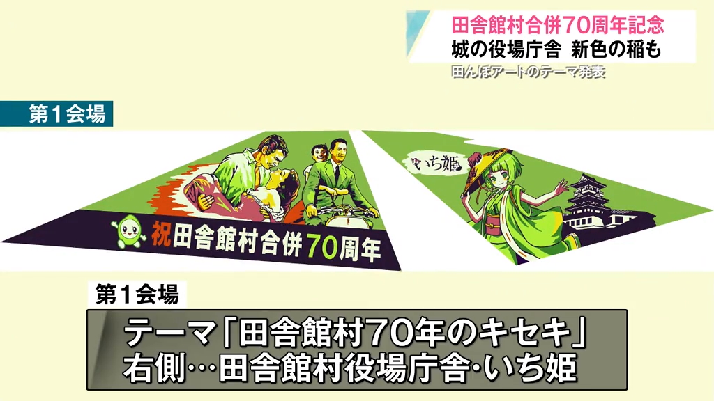 名物・田んぼアートで“新色”の稲を導入！ことしのテーマは…？ 青森県