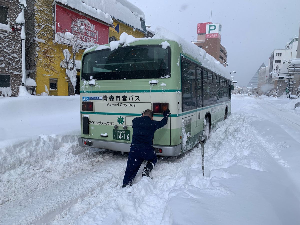 積雪 青森 市