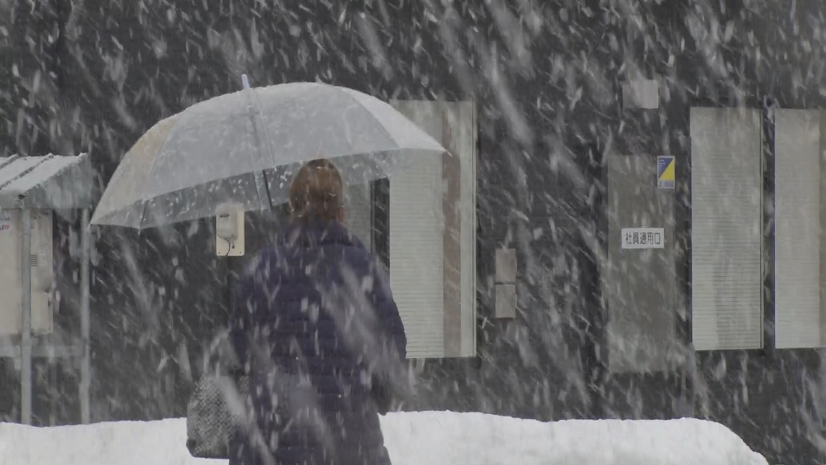 今夜から警報級の大雪となる可能性も　24時間に降る雪の量は多いところで平地40センチの予想も