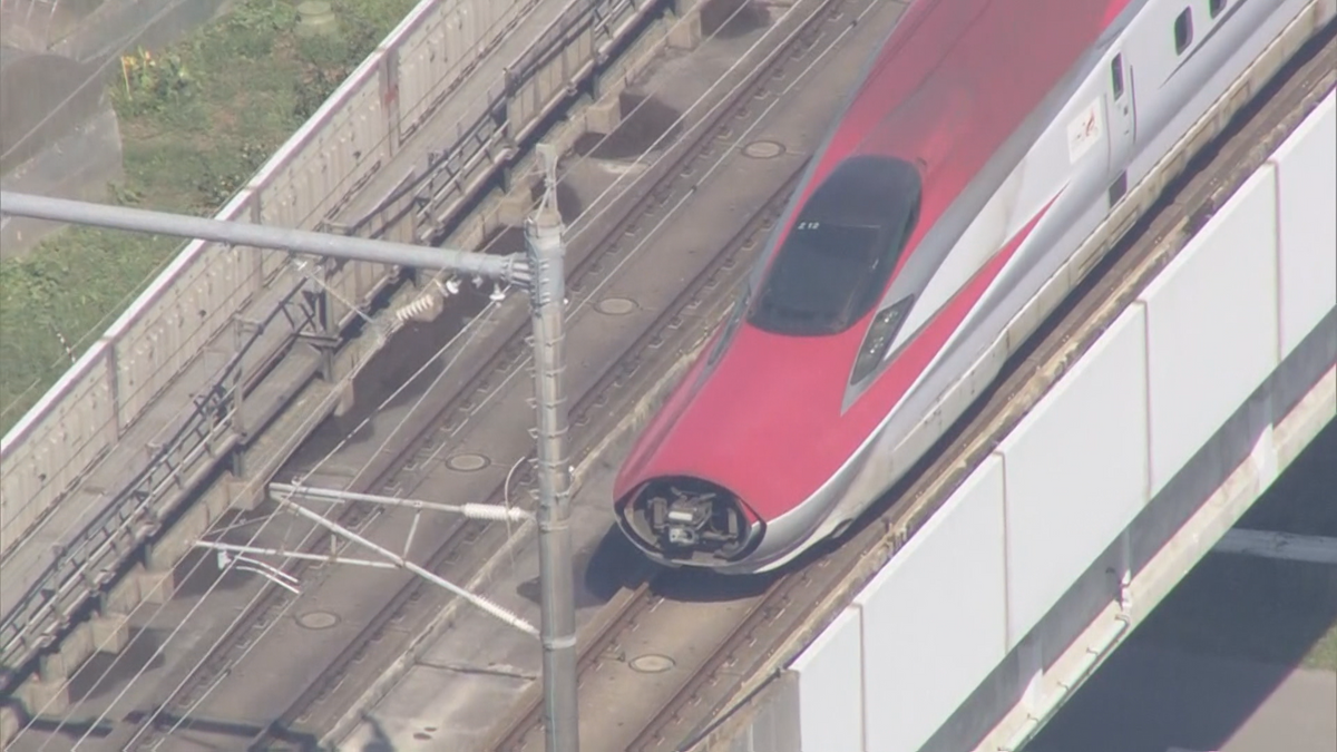 【速報】東北新幹線　安全確認できたため運転を再開　