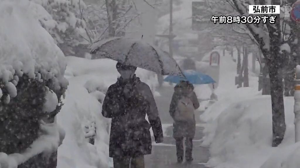 22日遅くにかけ大雪続く見込み　在来線では終日運休も…多いところでは「平地40センチ、山沿い60センチ」の24時間降雪量予想