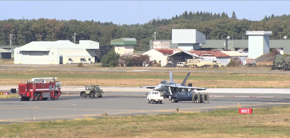 滑走路の一時閉鎖受け再発防止を要請　青森県三沢市