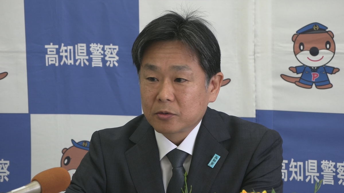 高知県警の新本部長に岩田康弘氏が着任  『社会の変化を捉えて県民の安全を守る最善の策を講じたい』【高知】