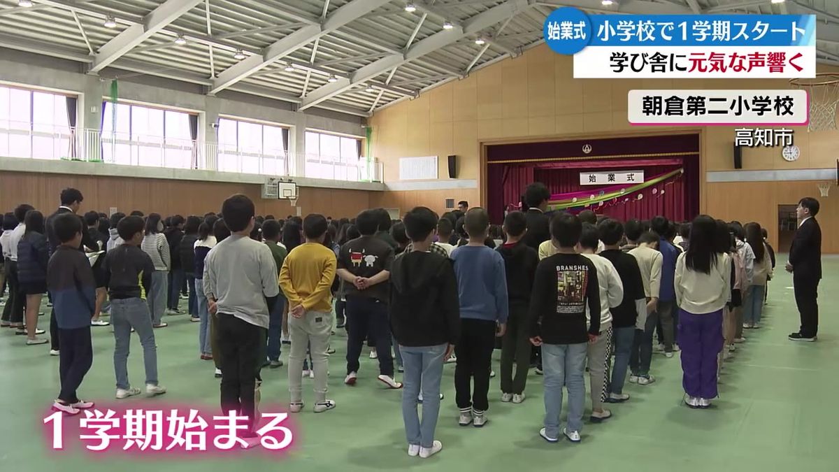 小学校・中学校で新学期始まる 新しい学校生活がスタート【高知】