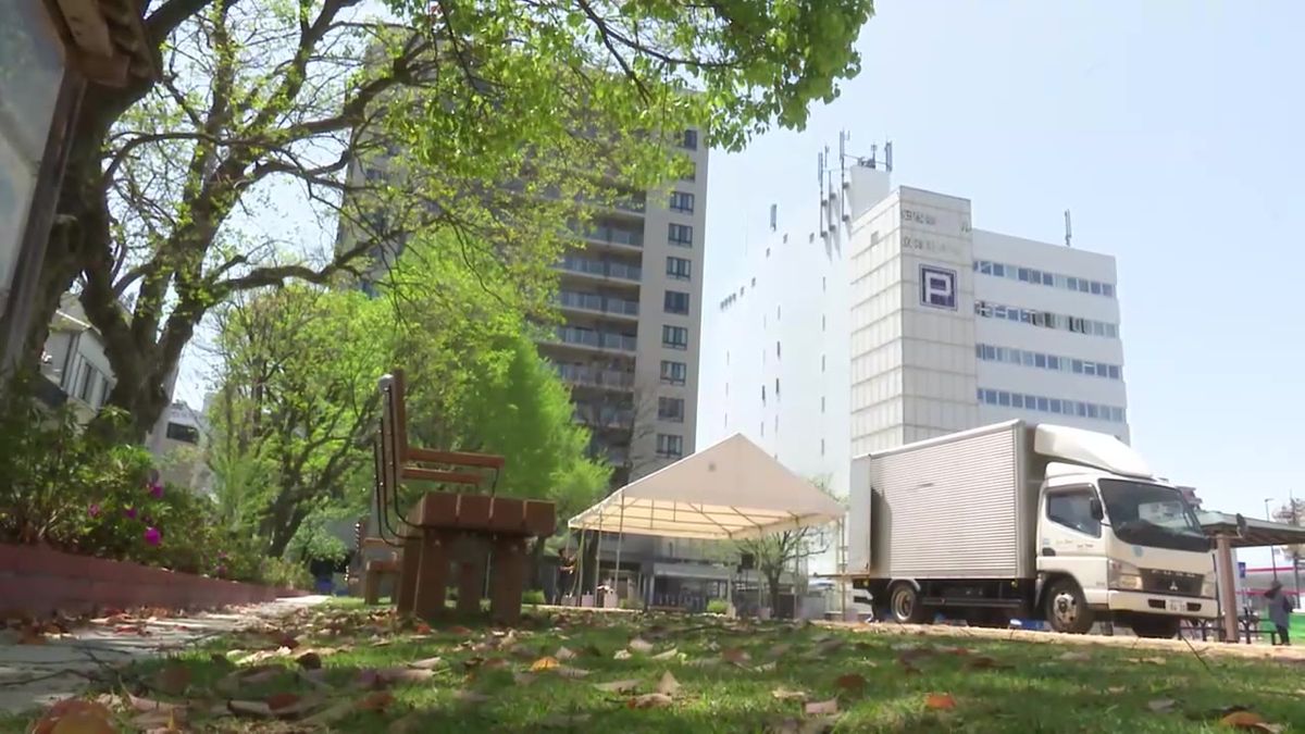 高知市中心部にある横堀公園がリニューアル 約1億2500万円かけて再整備【高知】