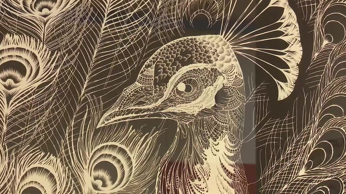 まさに神業！繊細で美しい切り絵アート 『日本の切り絵7人のミューズ』高知市で開催【高知】