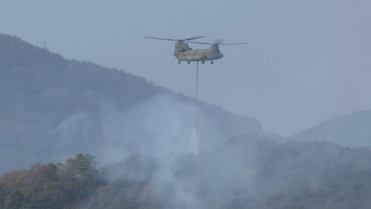 発生から7日 大洲市の山火事「完全鎮火」を確認 山頂部の20ヘクタール消失【愛媛】