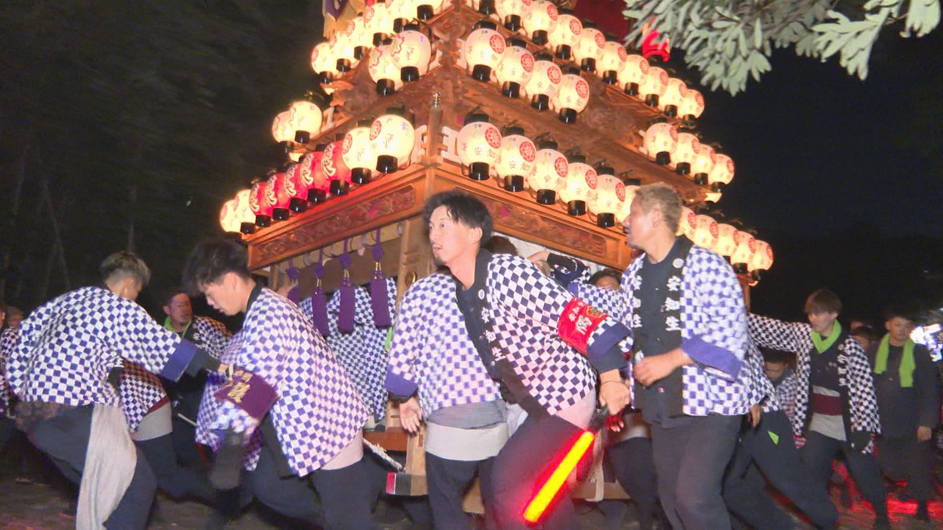 豪華絢爛「西条まつり」伊曽乃神社で宮出し 80台のだんじりが観客魅了 （2024年10月14日掲載）｜南海放送NEWS NNN