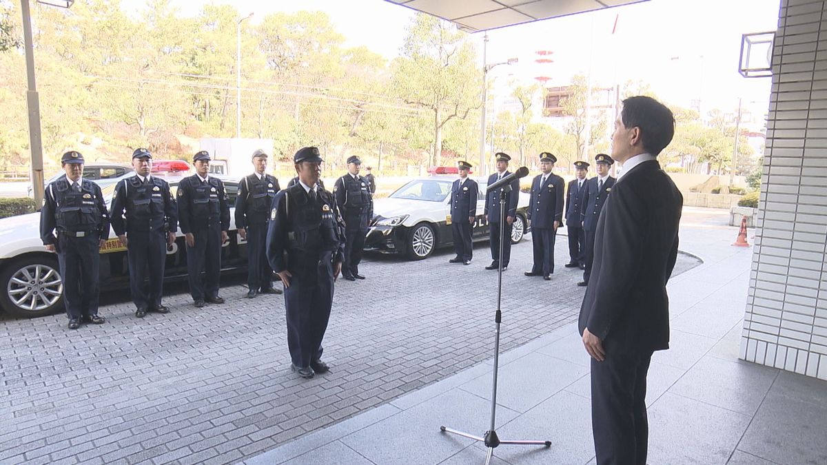 空き巣や置き引きが発生…被災地の治安維持へ 愛媛県警が自動車警ら隊を派遣