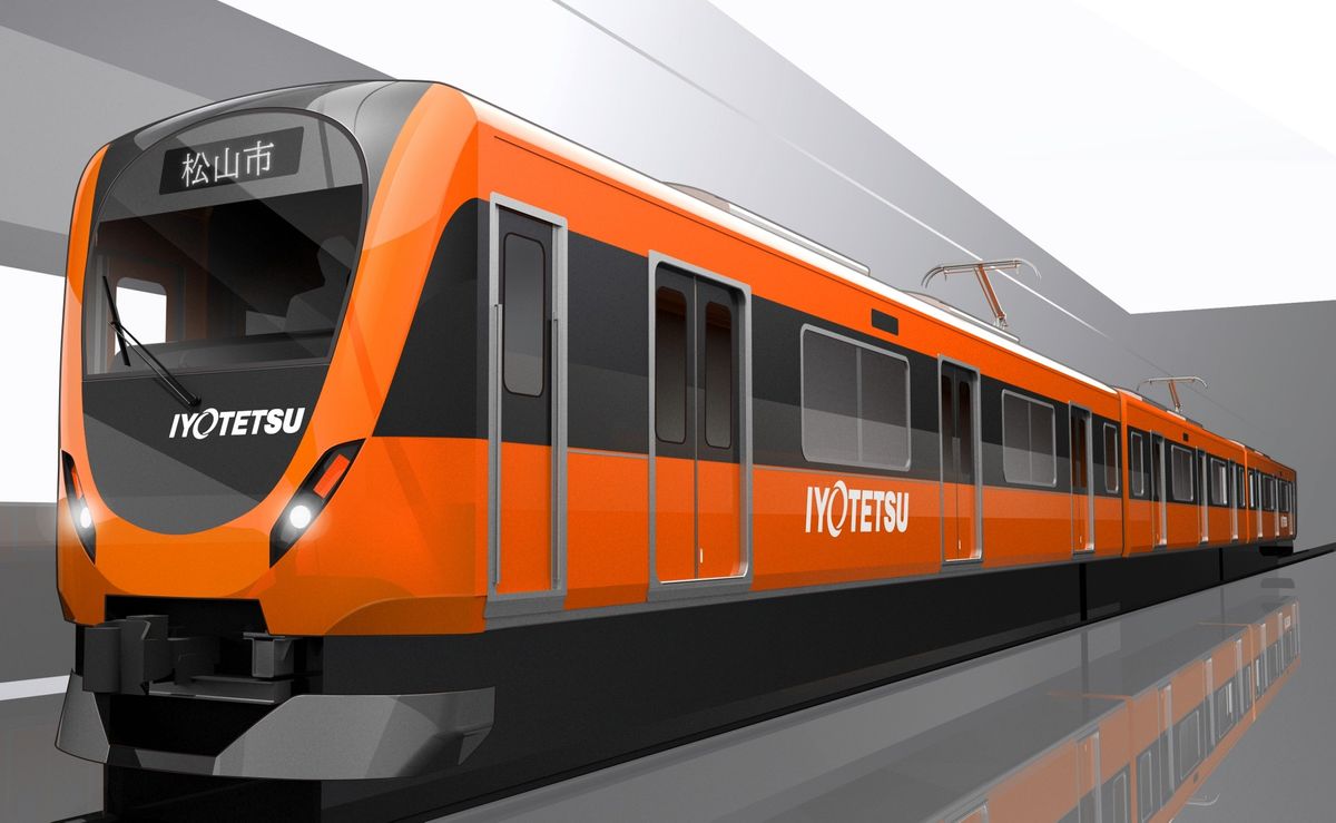 【実に67年ぶり！】郊外電車に完全新設計車両の導入を発表　伊予鉄道