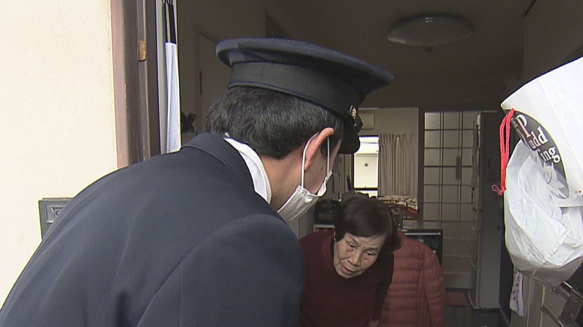 「春の全国火災予防運動」消防職員がひとり暮らしの高齢者宅を訪問 火災予防呼びかけ