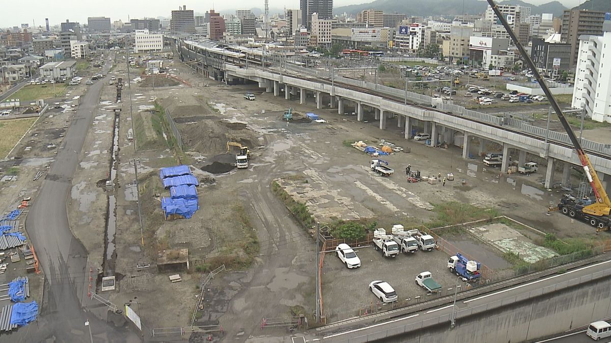 JR松山駅周辺再開発 当初予定の基本計画 年度内の取りまとめは厳しい状況